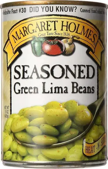 can parrots eat canned lima beans