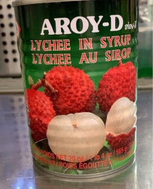 can parrots eat canned lychee