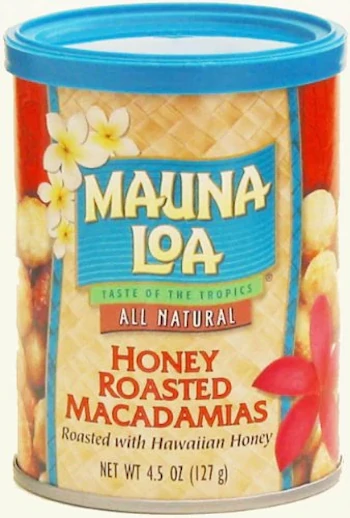 can parrots eat honey roasted macadamias